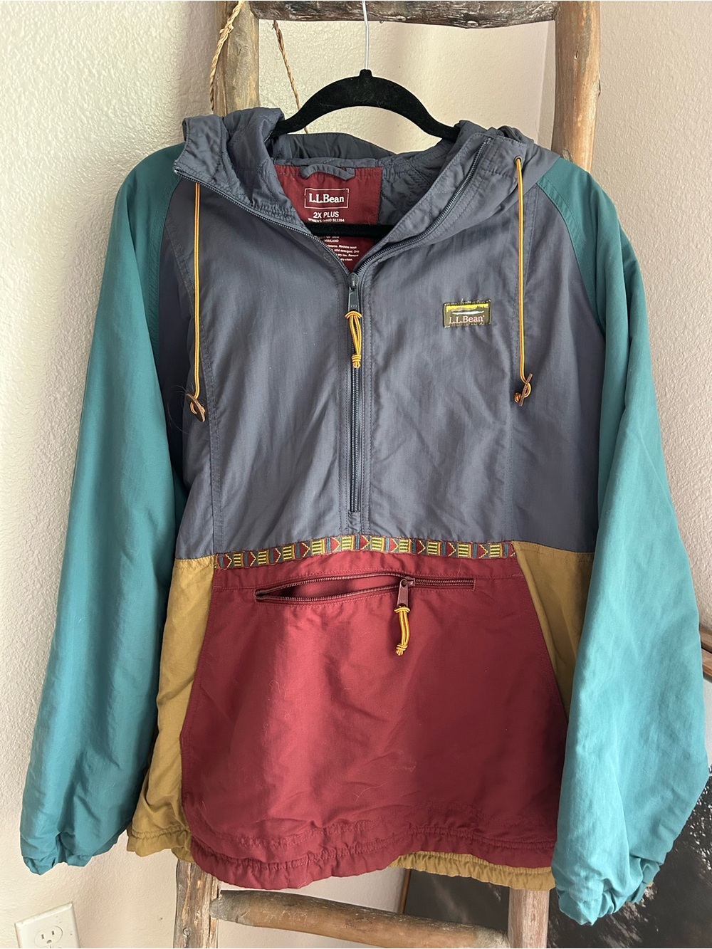 L.L. Bean Mountain Classic Anorak size 2x